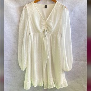 Shein white dress size S/small (4)